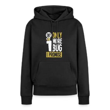 Insekten - Frauen Premium Bio Hoodie - Schwarz - Vorne - Julia (174cm)