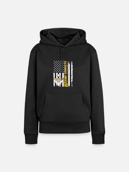 Trinkspiel - Frauen Premium Bio Hoodie - Schwarz
