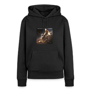 Sousaphone - Women’s Premium Organic Hoodie - black - Front - Julia (174cm)