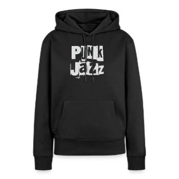 Punk Jazz Fusion - Sweat à capuche Premium bio Femme - noir - Devant - Julia (174cm)