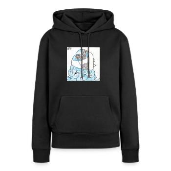 Confusion 35 - Women’s Premium Organic Hoodie - black - Front - Julia (174cm)
