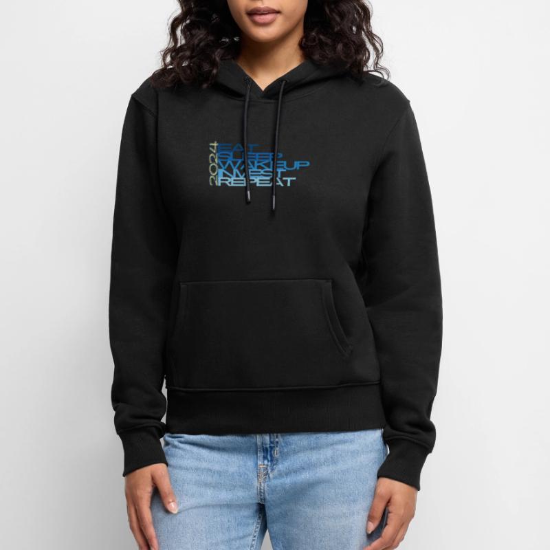 tägliche Routine oder den Alltag Frauen Premium Bio Hoodie