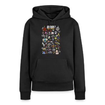 Birger - TWENTIES TWENTIES Special - Women’s Premium Organic Hoodie - black - Front - Julia (174cm)