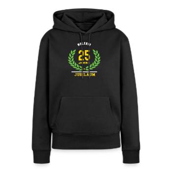 Painter Anniversary 25 Years 25th Anniversary - Women’s Premium Organic Hoodie - black - Front - Julia (174cm)