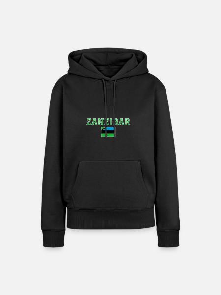 blockedTitle - Frauen Premium Bio Hoodie - Schwarz