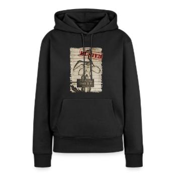 Looney Tunes Wile E. Coyote Busted - Frauen Premium Bio Hoodie - Schwarz - Vorne - Julia (174cm)