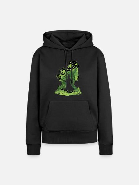Magier Mystisch Tricks - Frauen Premium Bio Hoodie - Schwarz