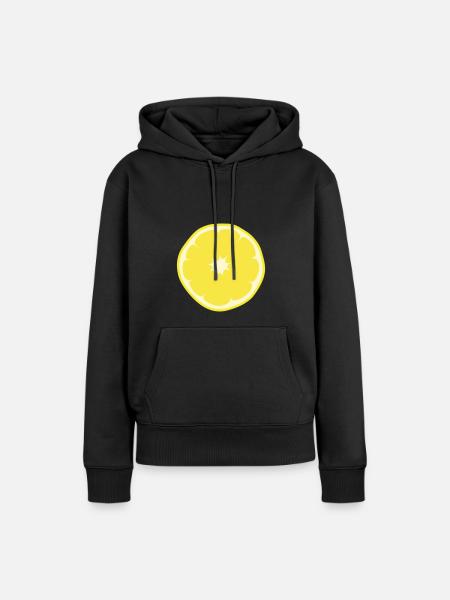 Lemon - Women’s Premium Organic Hoodie - black