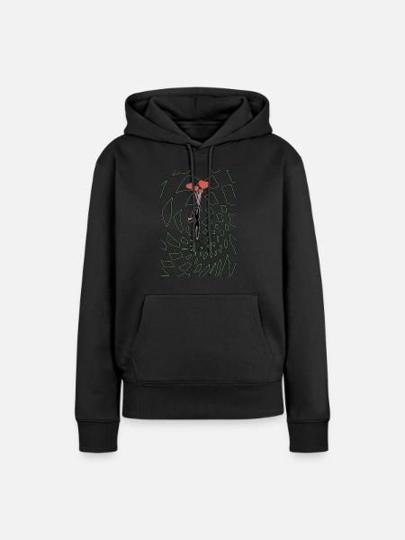 Freedom - Women’s Premium Organic Hoodie - black