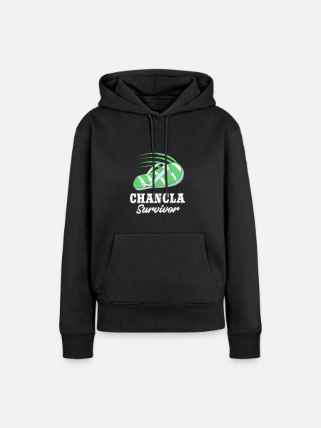 Latina Mutter - Frauen Premium Bio Hoodie - Schwarz