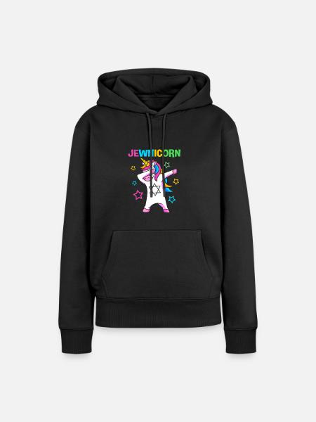 Chanukkah - Frauen Premium Bio Hoodie - Schwarz