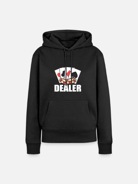 Blackjack Black Jack - Frauen Premium Bio Hoodie - Schwarz