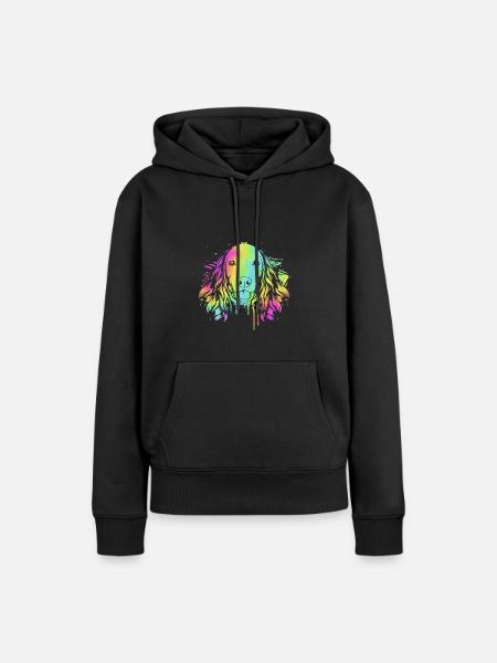 Cocker Spaniel - Frauen Premium Bio Hoodie - Schwarz