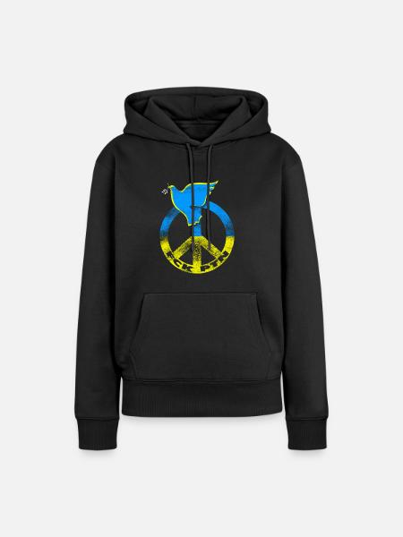 FCK PTN - Frauen Premium Bio Hoodie - Schwarz