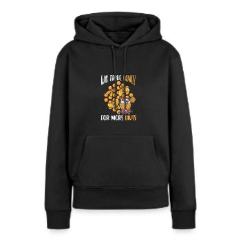 Will Trade Money For More Hives Shirt Geschenk - Frauen Premium Bio Hoodie - Schwarz - Vorne - Julia (174cm)