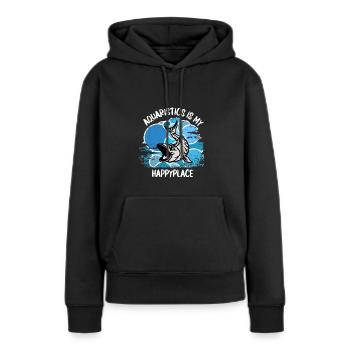 Aquarium Aquarists Fish Ornamental fish Aquaristics - Women’s Premium Organic Hoodie - black - Front - Julia (174cm)