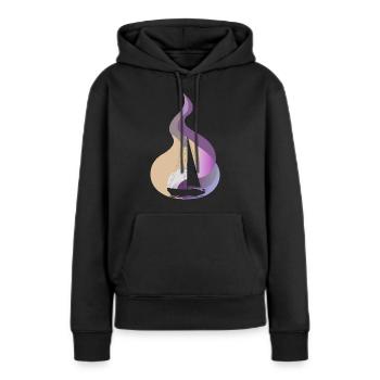 Sailing Boats Sailing Ship - Women’s Premium Organic Hoodie - black - Front - Julia (174cm)