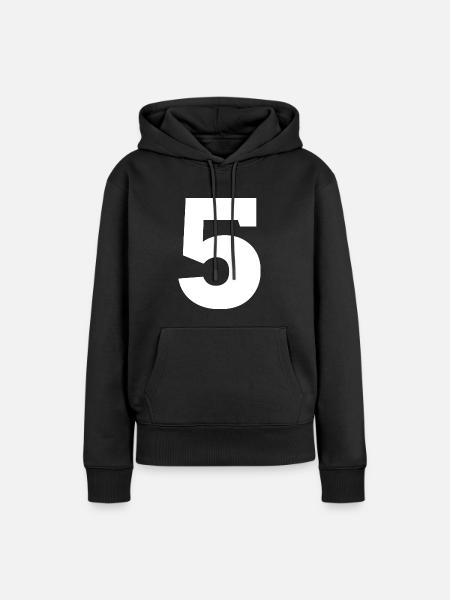 5 - Women’s Premium Organic Hoodie - black