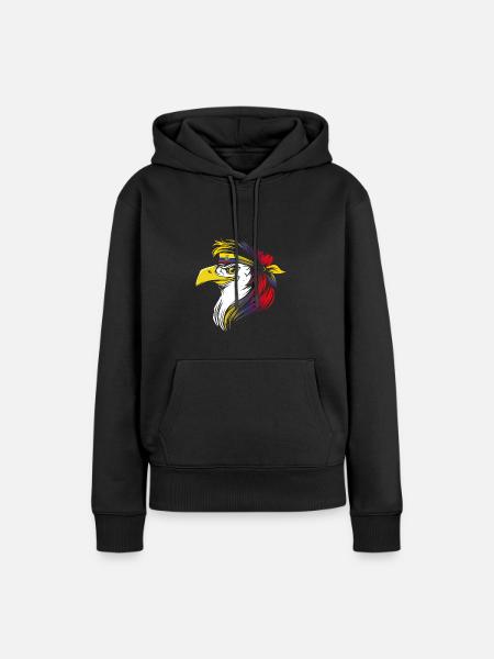 Ecuador - Frauen Premium Bio Hoodie - Schwarz