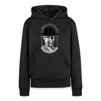 Breaking Bad Albuquerque Ink Walter White - Sweat à capuche Premium bio Femme - noir - Devant - Julia (174cm)