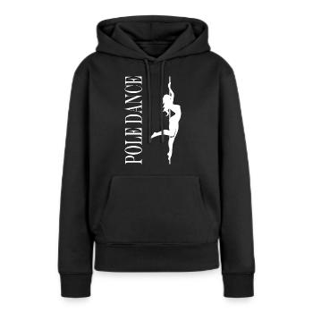 Women's pole dancing pole dancing - Women’s Premium Organic Hoodie - black - Front - Julia (174cm)