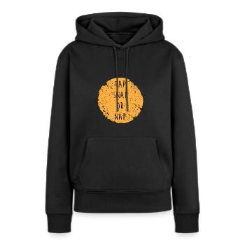 Jiu Jitsu Selbstverteidigung - Frauen Premium Bio Hoodie - Schwarz - Vorne - Julia (174cm)