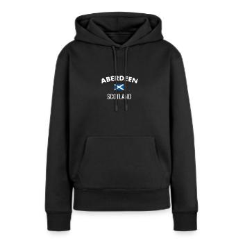 Aberdeen Scotland Schottland Schottische Schotte - Frauen Premium Bio Hoodie - Schwarz - Vorne - Julia (174cm)
