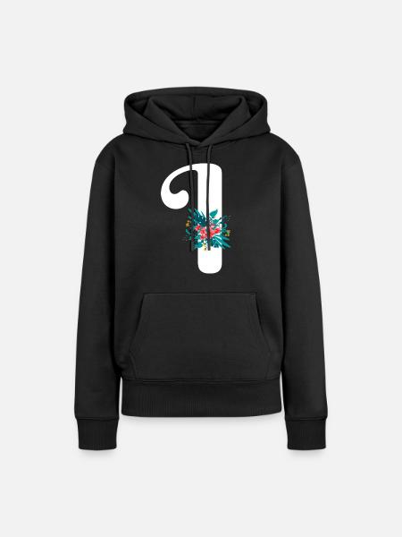 Brief Ich habe geblüht - Frauen Premium Bio Hoodie - Schwarz