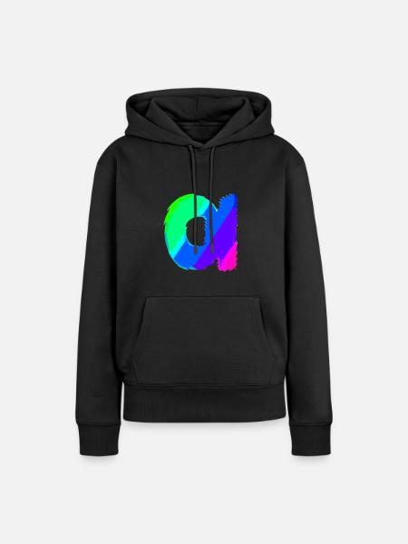 Alpha | Symbol | griechisches Alphabet - Frauen Premium Bio Hoodie - Schwarz