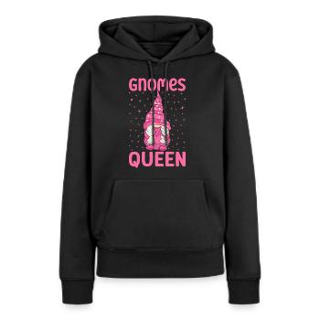 Garden Gnome Costume Gnomes Queen Gnome - Frauen Premium Bio Hoodie - Schwarz - Vorne - Julia (174cm)