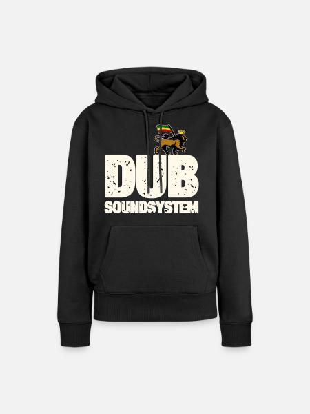 Dub Soundsystem - Frauen Premium Bio Hoodie - Schwarz