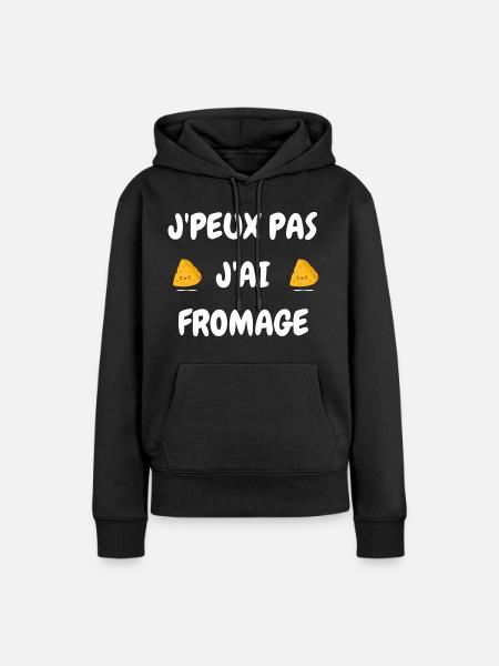Käser / Käser / Arbeit / Beruf / Beruf - Frauen Premium Bio Hoodie - Schwarz