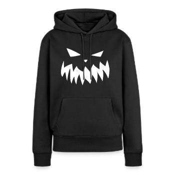 monster, halloween monster, monster costume - Women’s Premium Organic Hoodie - black - Front - Julia (174cm)