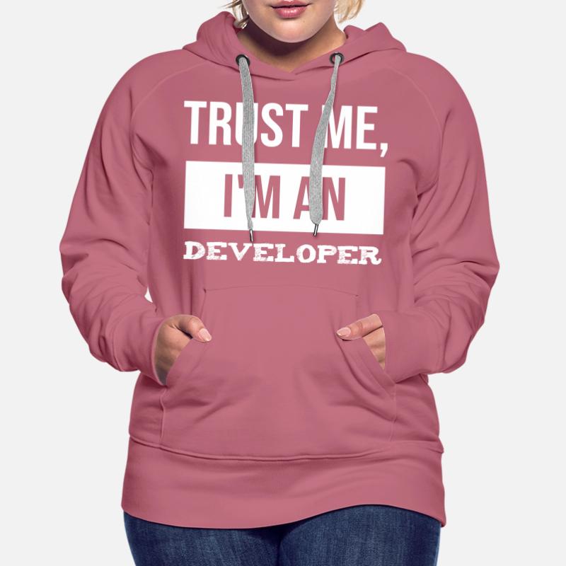 Developer Data Technician IT IT Developer Women’s Premium Organic Hoodie