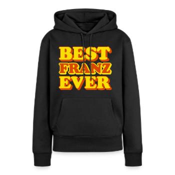 Franz first name funny gift - Women’s Premium Organic Hoodie - black - Front - Julia (174cm)