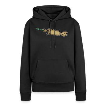 Spanish Cracker Böller - Frauen Premium Bio Hoodie - Schwarz - Vorne - Julia (174cm)