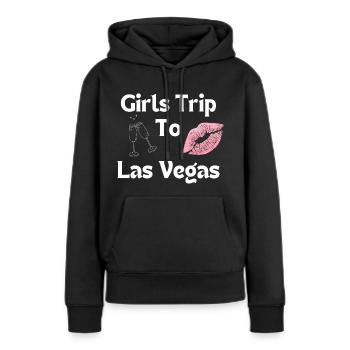Girls Trip to Las Vegas Hen Party - Women’s Premium Organic Hoodie - black - Front - Julia (174cm)