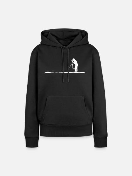 Fotografie - Vrouwen Premium Bio hoodie - zwart