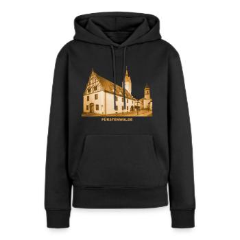 Fürstenwalde Dom St. Marien Spree Brandenburg - Frauen Premium Bio Hoodie - Schwarz - Vorne - Julia (174cm)