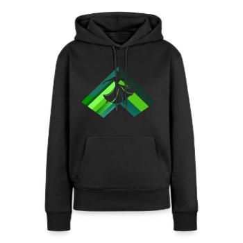 Tanzen Foxtrott - Frauen Premium Bio Hoodie - Schwarz - Vorne - Julia (174cm)