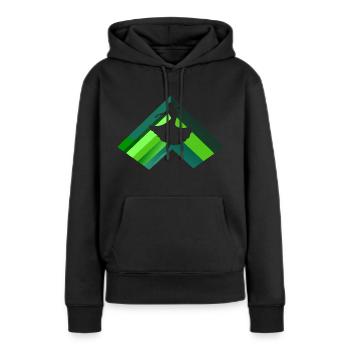 Tanzschule Tanzsport Tanzkurs - Frauen Premium Bio Hoodie - Schwarz - Vorne - Julia (174cm)