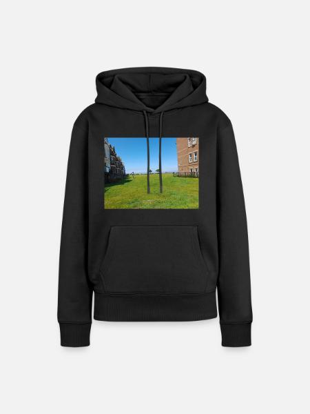 Grünfläche cromer uk - Frauen Premium Bio Hoodie - Schwarz