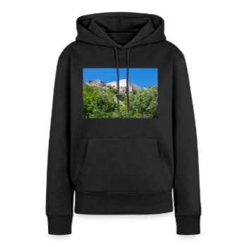 Festung Knin (Kninska tvrđava) Kroatien - Frauen Premium Bio Hoodie - Schwarz - Vorne - Julia (174cm)