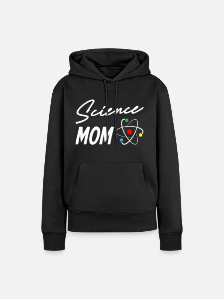 Science Mom - Frauen Premium Bio Hoodie - Schwarz