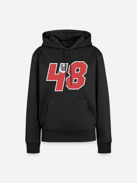 Muğla - Frauen Premium Bio Hoodie - Schwarz