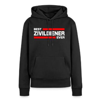 Zivildiener Zivildienst Zivi Sanitäter Shirt Gesch - Frauen Premium Bio Hoodie - Schwarz - Vorne - Julia (174cm)