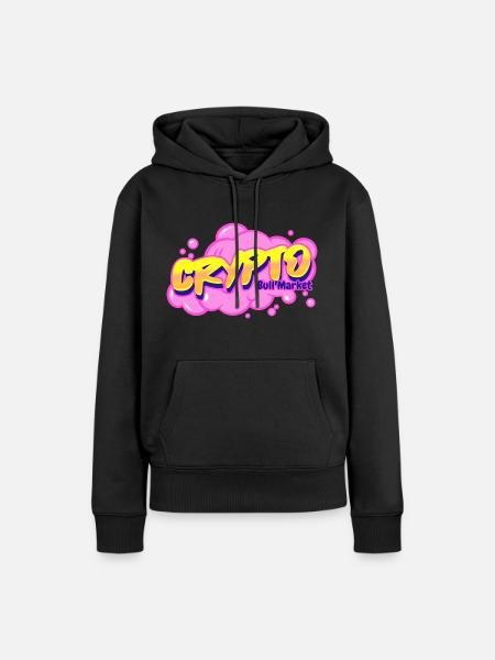 Krypto-Bullenmarkt - Frauen Premium Bio Hoodie - Schwarz