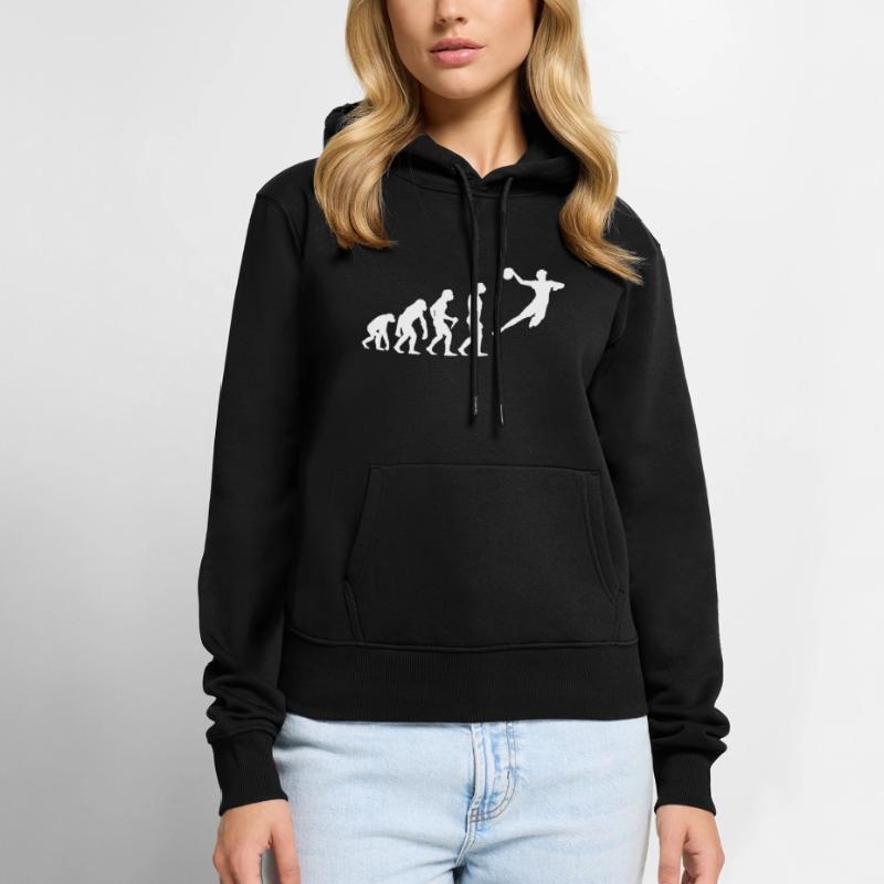 Evolution Handball Kinder Frauen Premium Bio Hoodie