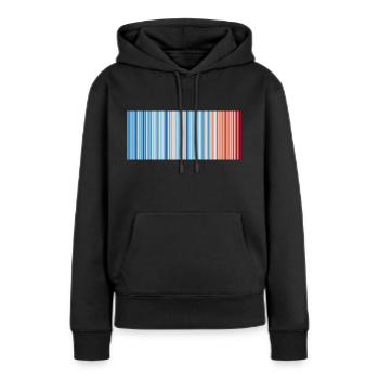 Global warming - Women’s Premium Organic Hoodie - black - Front - Julia (174cm)
