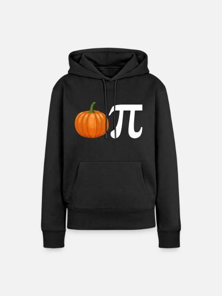 Pumpkin Pie - Frauen Premium Bio Hoodie - Schwarz